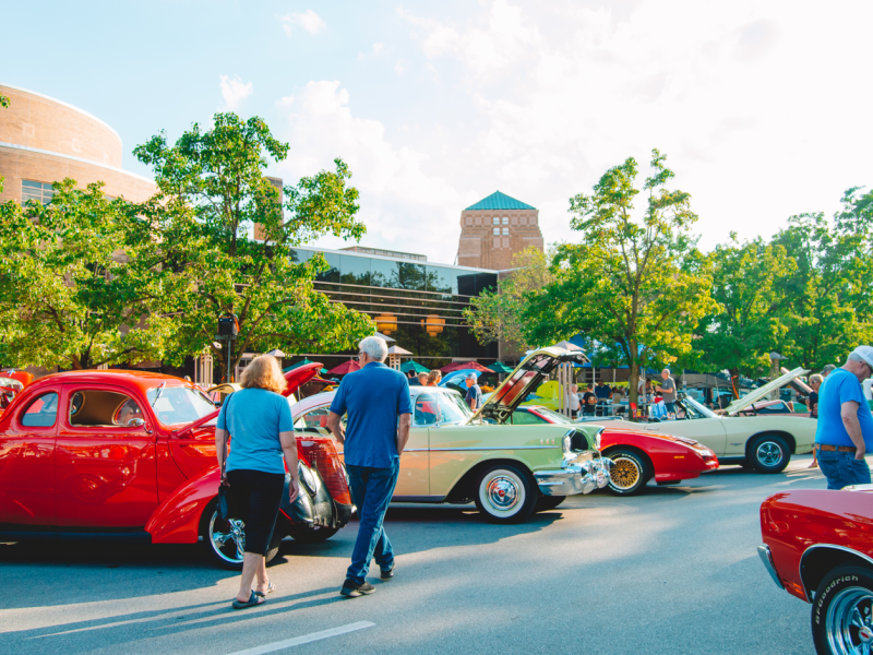 The Dave Kunkel Cruise-In draws in over 400 classic cars.