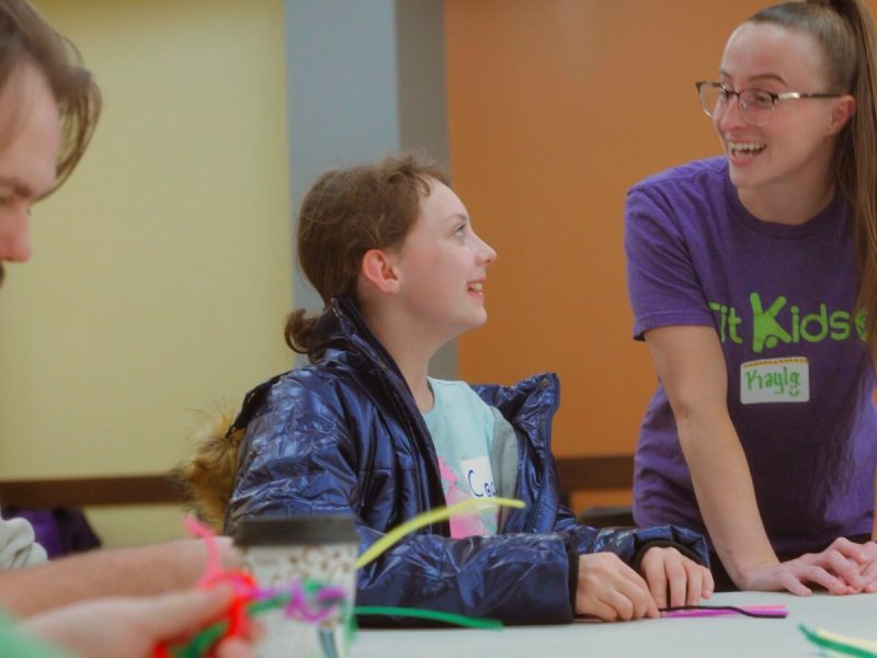 Children and parents in the FitKids360 learn about physical activity, balanced nutrition and lasting behavior change.