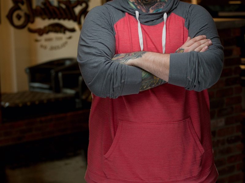 Jes Farris, co-owner of Studio 13 Tattoo