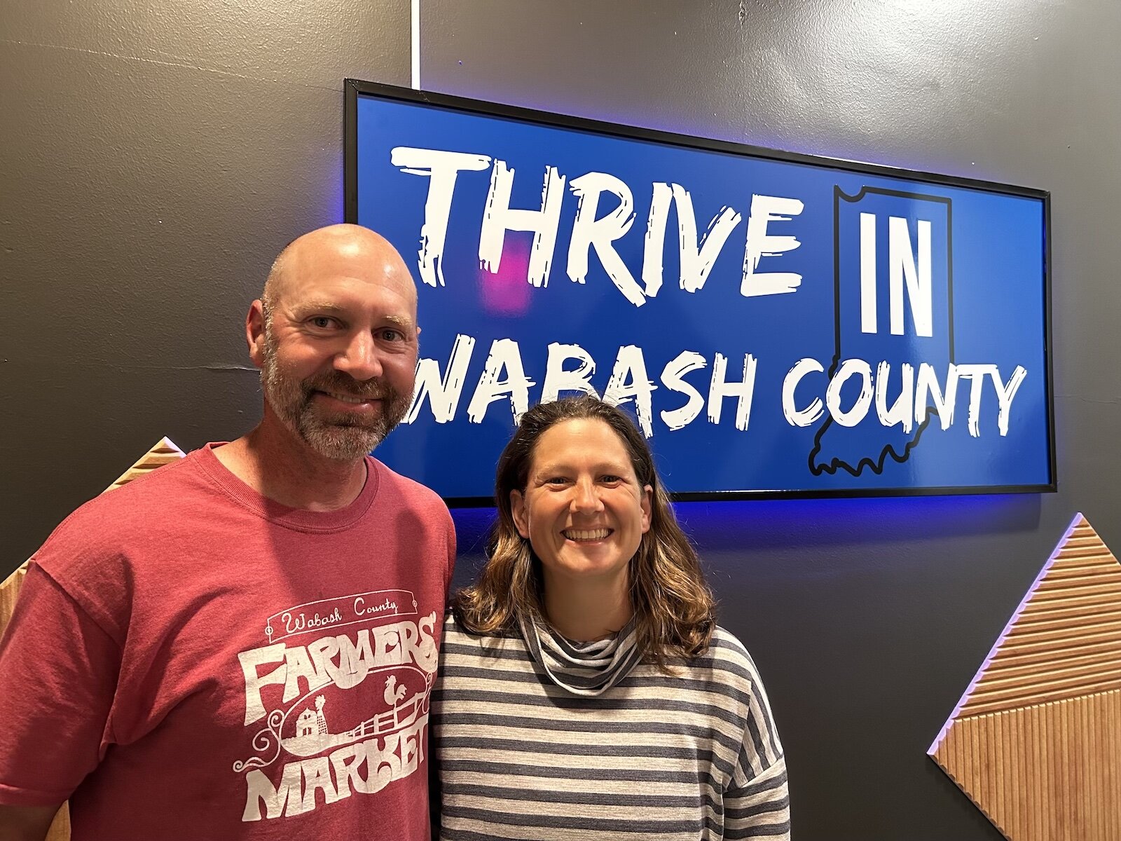 Erica and Jared Cordes, owners of The Cordes Berry Farm, were recent guests on the ThriveIN Wabash County podcast.