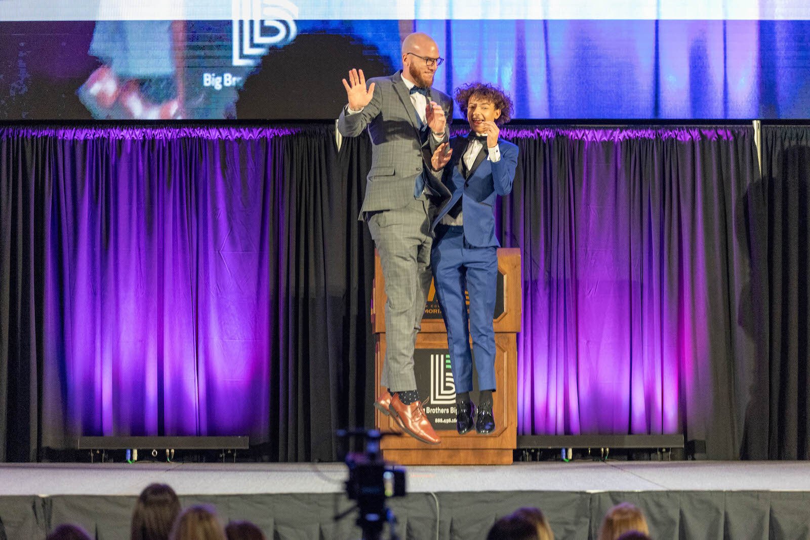 Big Brother Jarek Hoppe and his Little Brother Carter