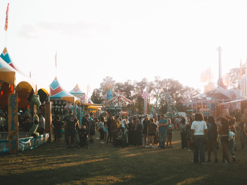 The Midway at the Three Rivers Festival in 2024.