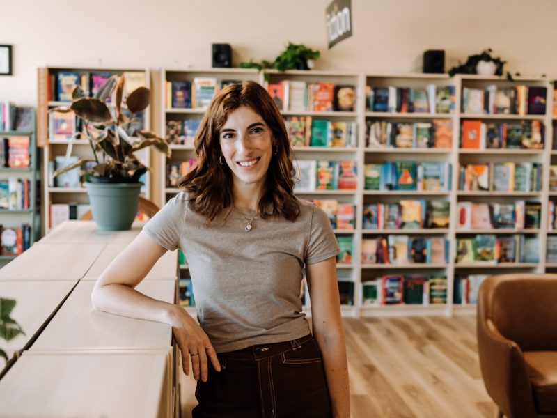 Liz Kelpin, owner of Sunbound Books