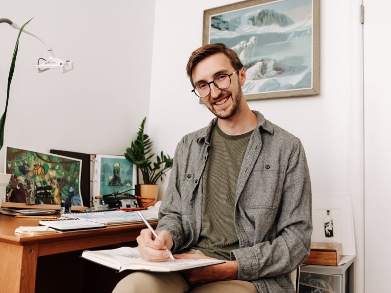 Illustrator James Newton