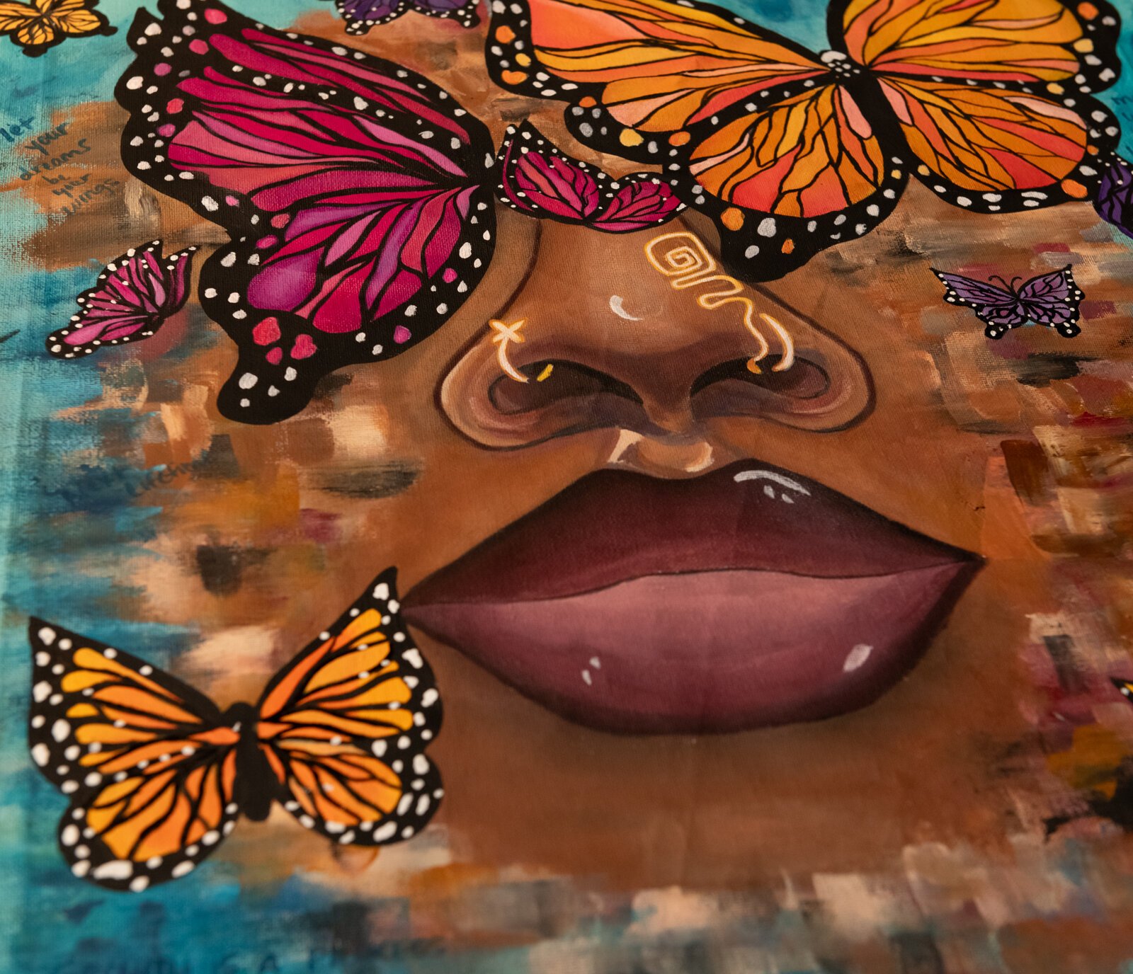 A self portrait done by BonJo.