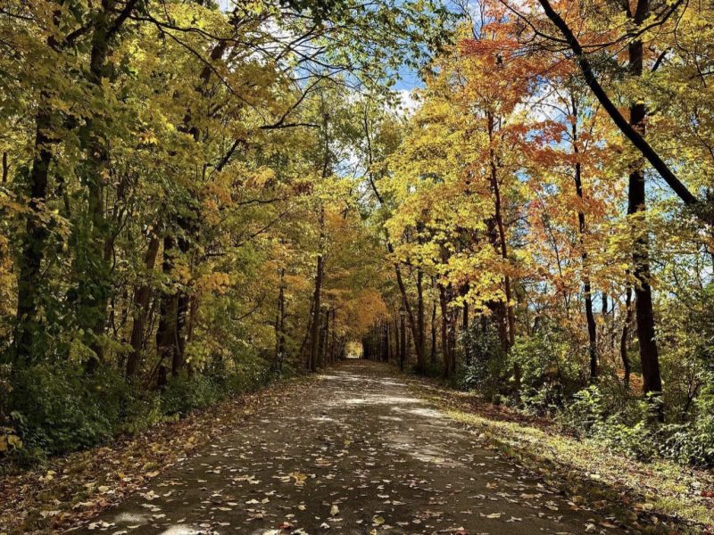 The Pufferbelly Trail is a segment of the pathway that will eventually go from Pokagon State Park in Angola to Ouabache State Park in Bluffton.