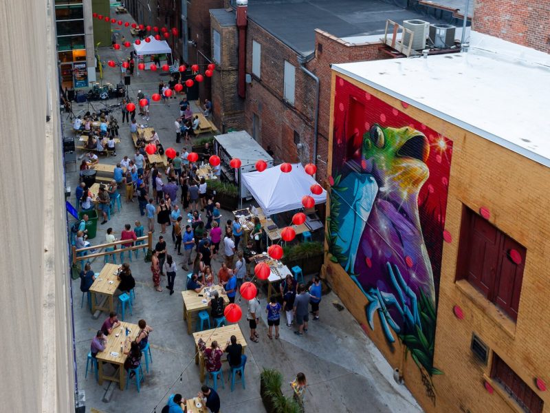 The Tricore Porch Off Calhoun