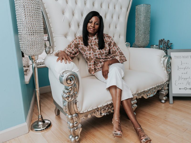 Sauntel Bennett-Totten, owner of Q'Niqque Wedding Coordinator and Event Planning.