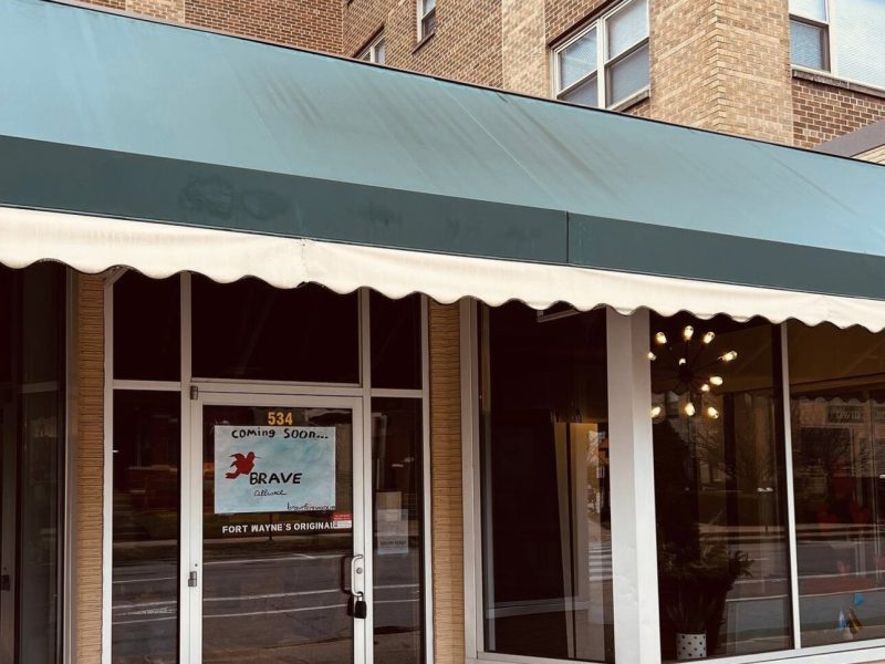 The BRAVE Alliance's new location at 527 West Berry Street in Downtown Fort Wayne.