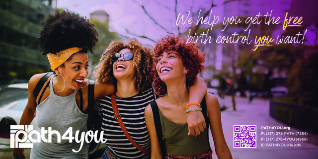 PATH4YOU provides free and accessible birth control to Indiana residents.