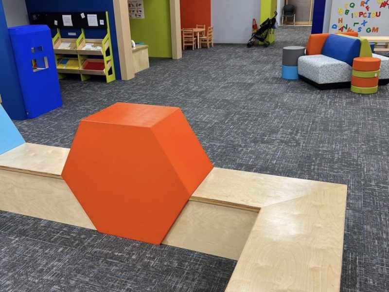 Allen County Public Library's new space for children seven and under, Storyscape.