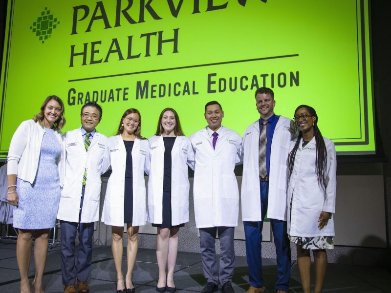 Parkview Health launched a graduate medical education (GME) program, also known as a medical residency, in Fort Wayne. A white coat ceremony in June 2022 officially welcomed the new resident physicians.