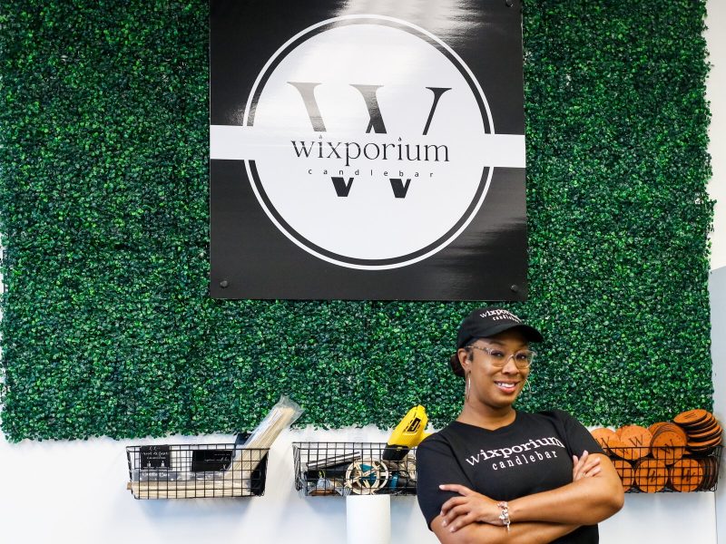 Londria Ladner, owner of Wixporium.