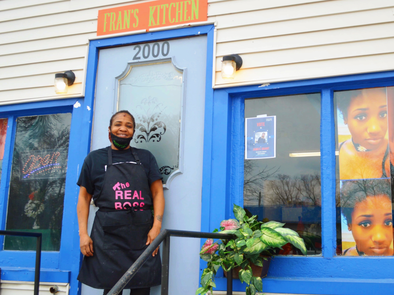 Frances Grant has a burgeoning soul food business, thanks in part to Brightpoint’s investment in her enterprise.