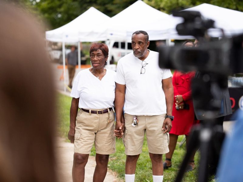 Newly renovated to include a basketball court, an outdoor chess park, a gathering space for families, and areas to rest, Powell Park was named to honor Hester and Lester Powell, who have helped maintain the park for years.
