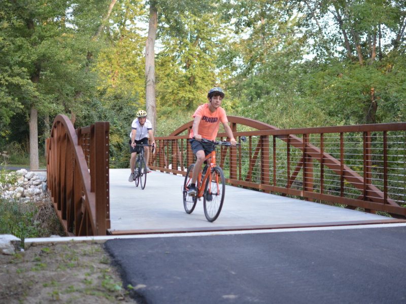 The Dam-to-Dam ride is designed by cyclists and has seven different mileage routes, making it perfect for riders of all abilities to enjoy the beautiful scenery of the Wabash River Trail and the Salamonie State Forest.