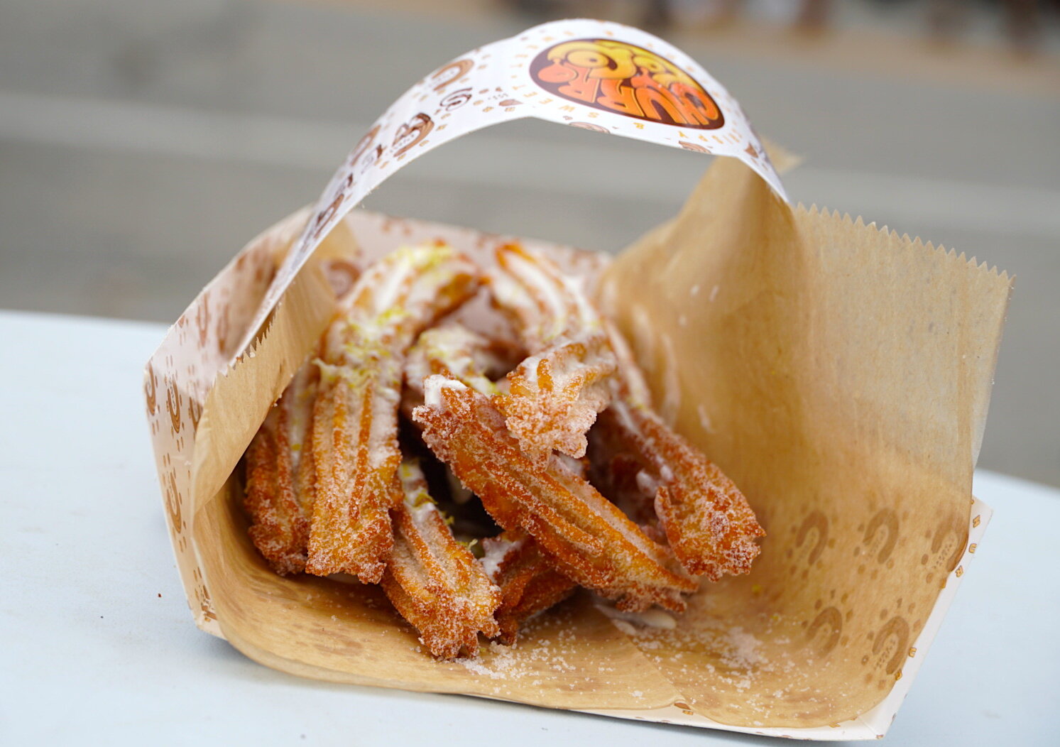 Key lime churros from Churro Loco.