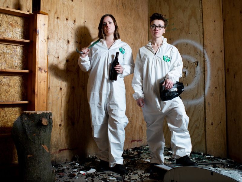 Owners Abby Greutman, left, and Brianna Dailey at All the Rage, 2307 Spy Run Ave, Fort Wayne, IN 46805.