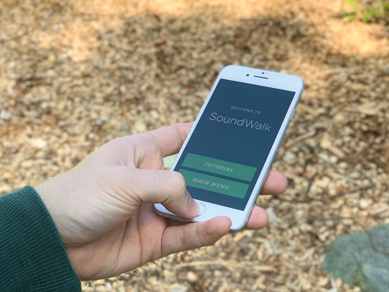 SoundWalk is a free smartphone app that pairs music and stories to places using GPS technology. 