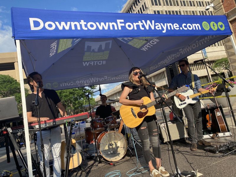 From 6-8 p.m. every Friday in June, July, and August, there's a free, live, outdoor concert on The Landing courtesy of Downtown Live!