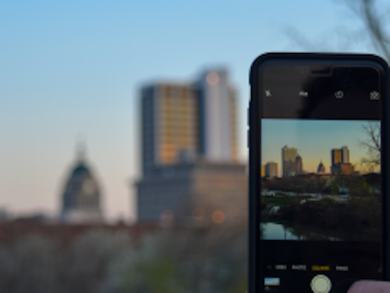The Downtown Fort Wayne Skyline.