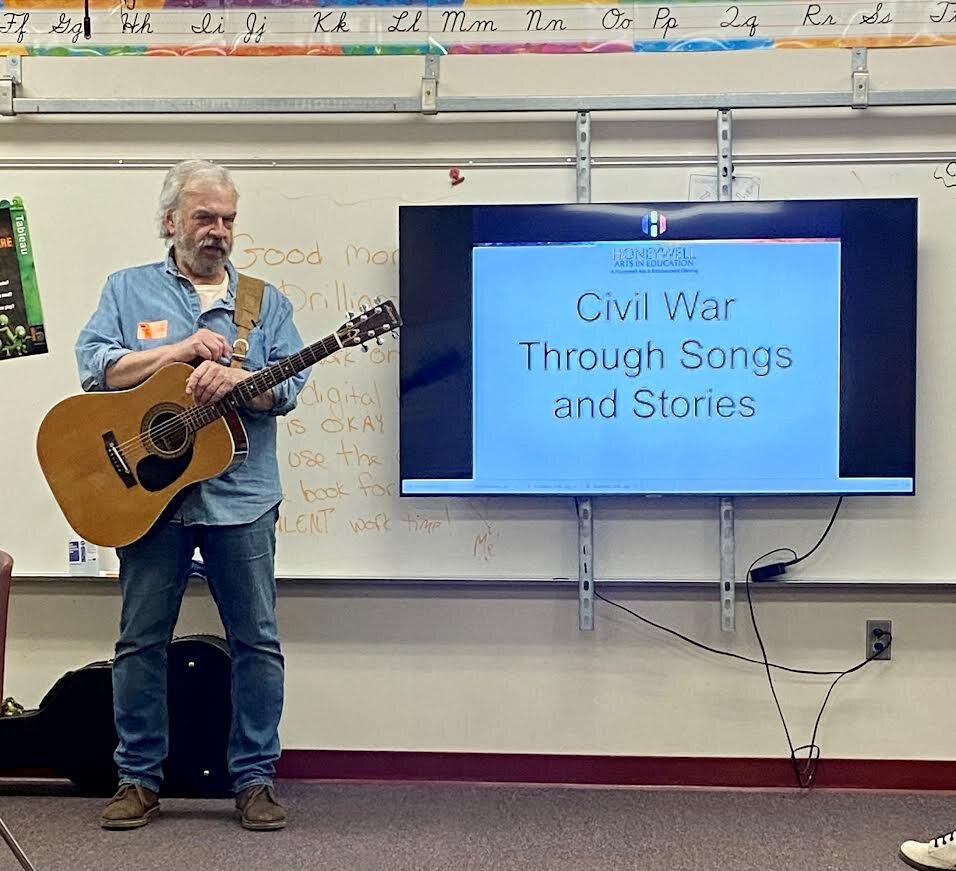 Honeywell’s Arts in Education offerings, like its Arts Integration Residency program, bring music and theater into classrooms.