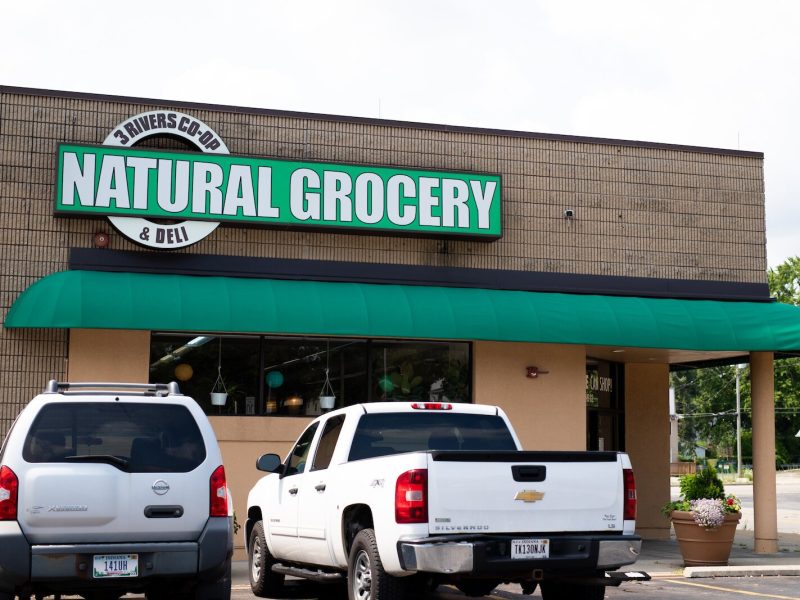 The 3 Rivers Natural Grocery Food Co-op & Deli is located at 1612 Sherman Blvd.