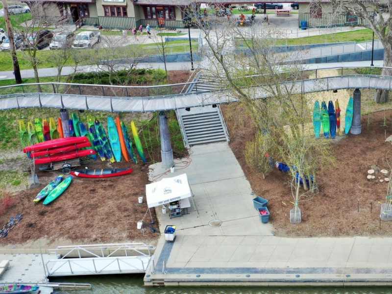 Fort Wayne Outfitters & Bike Depot at 1004 Cass Street is on a mission to keep Fort Wayne unique by supporting active lifestyles, encouraging riverfront activities, and engaging in environmentally conscious business practices.