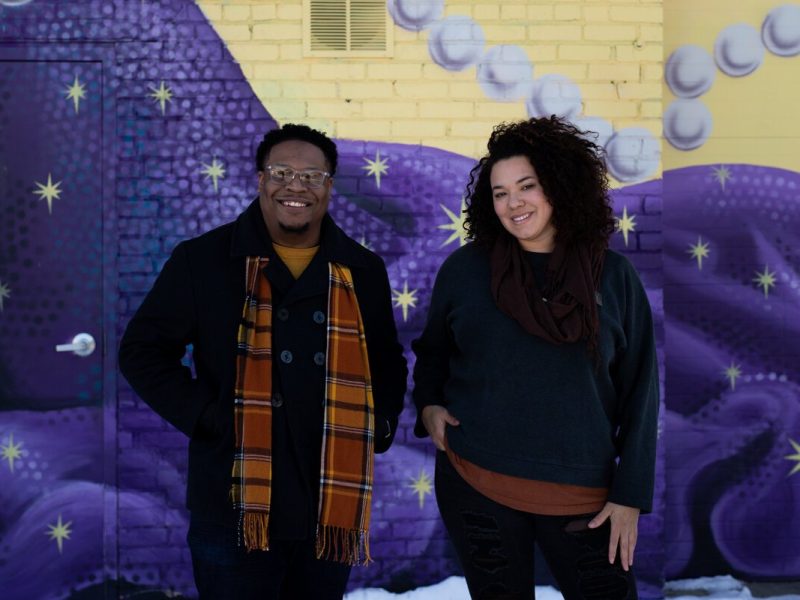 Fort Wayne Artists Theopolis Smith III and Lyndy Bazlie created the Truth Mural in collaboration with Ron Lewis and Teresa Yarbrough. The mural is at 918 E. Pontiac Street.