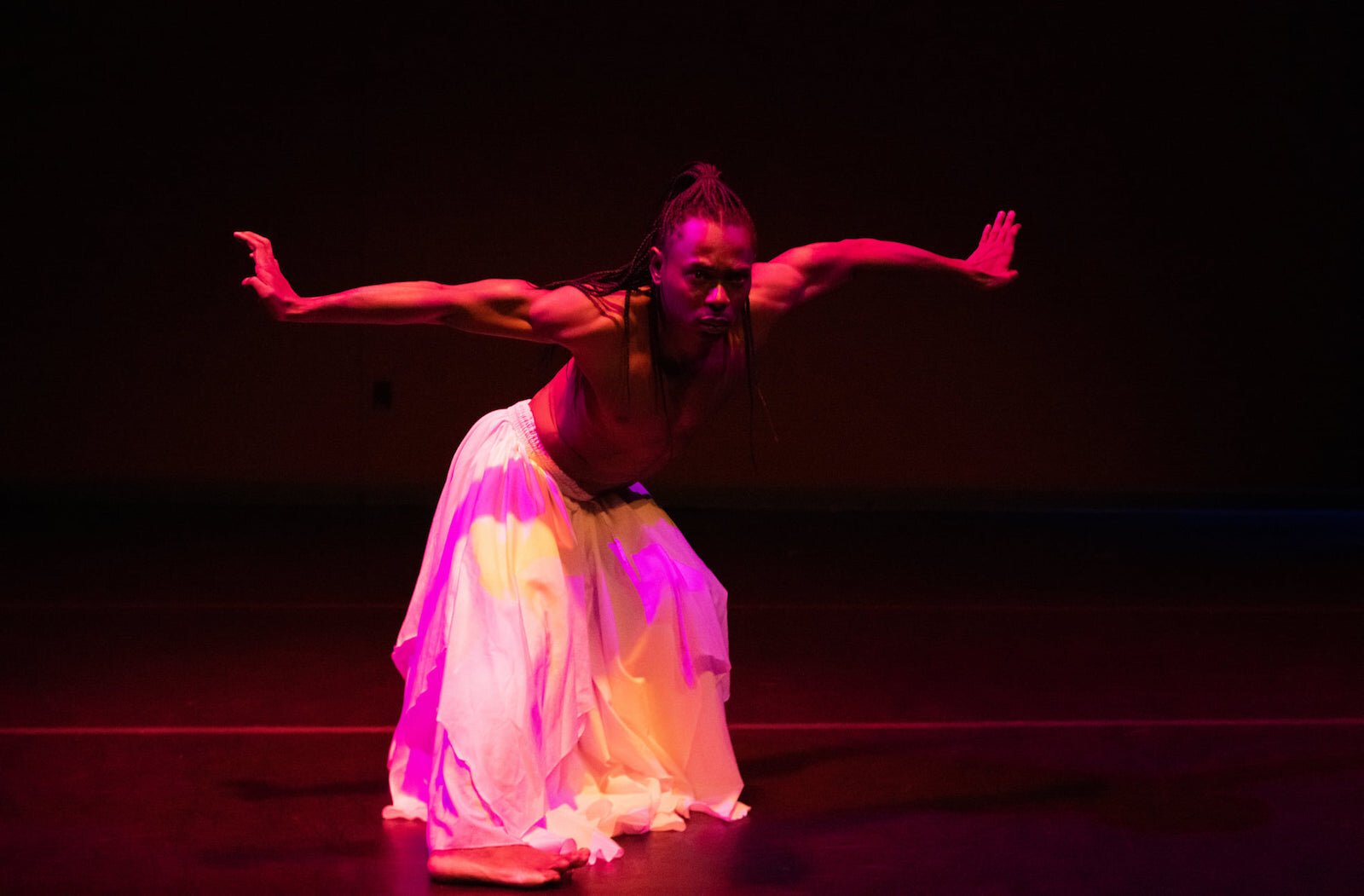 In 2021, Dance Collective brought four resident artists from Haiti to Fort Wayne for a month of live performances and workshops, including an immersive Halloween Show.