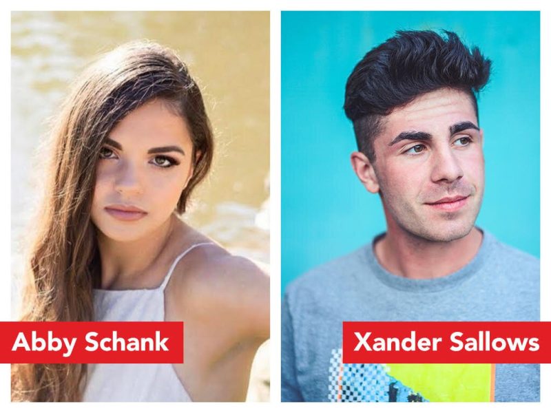 Grace College students Abby Schank and Xander Sallows have garnered national followings for their creative work on the social media platform TikTok.