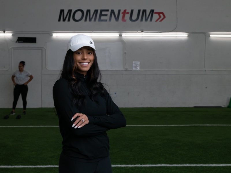 Victoria "Tori" Soto owns her own personal training company, Tori Leigh Fitness, which offers individual sessions and group classes at Traction Athletic Performance gym at 216 Marciel Dr.
