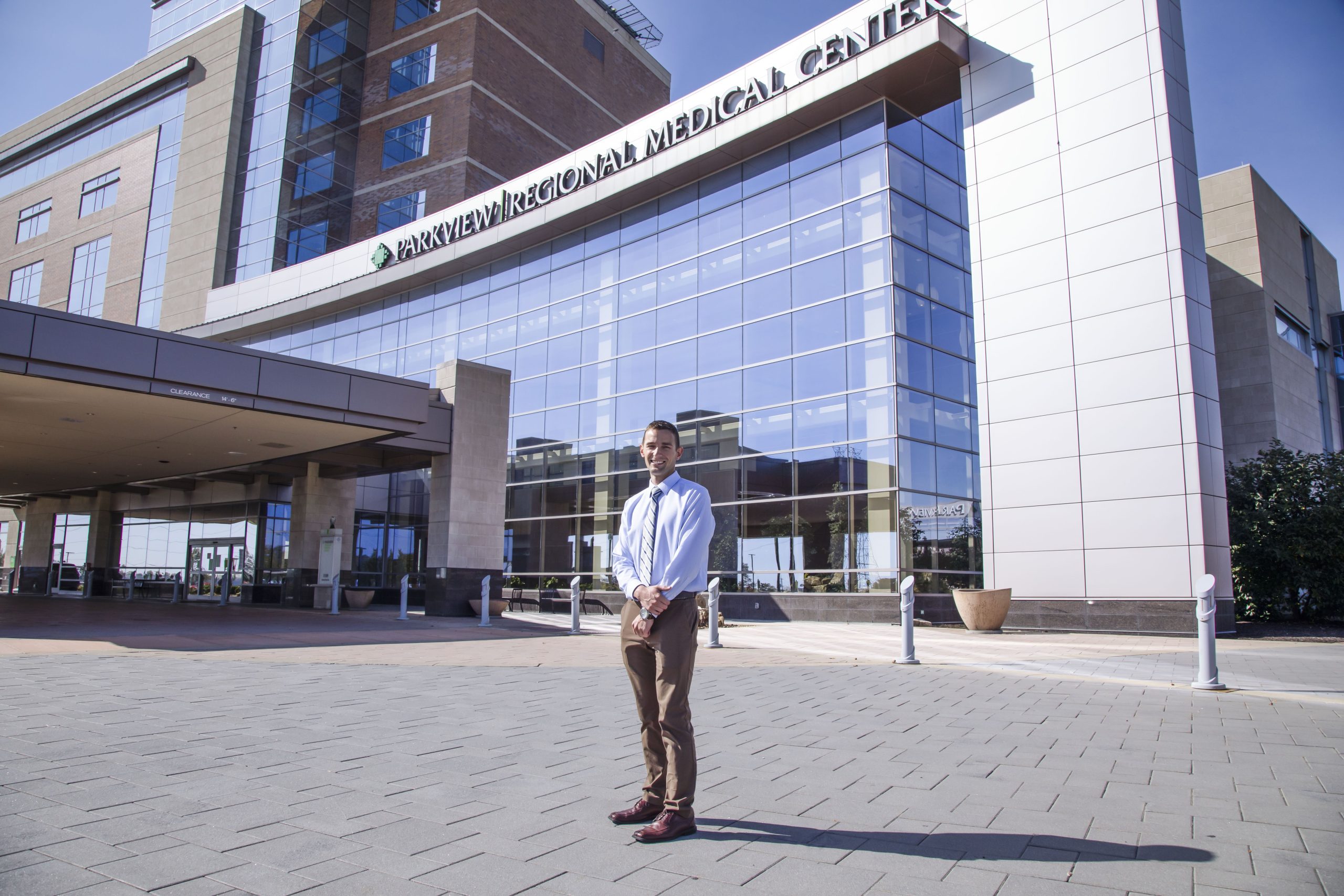 A 2006 graduate of Carroll High School, Tyler Atkins, M.D., returned to Fort Wayne to work for Parkview Health.