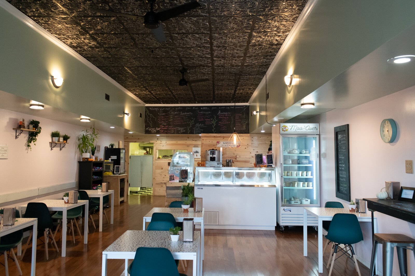 Moo-Over Ice Cream is located at 207 W. Van Buren St. in Columbia City.