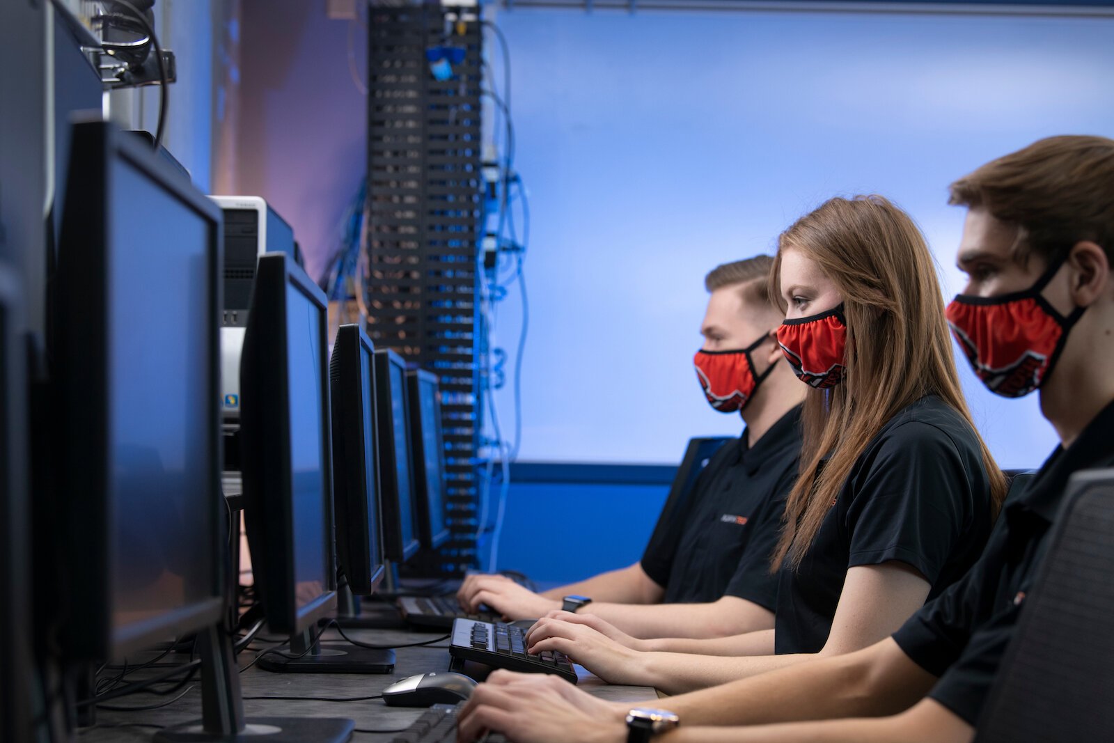 Cybersecurity competitions are designed to create scenarios that emulate extreme examples of what students will see in the tech industry.