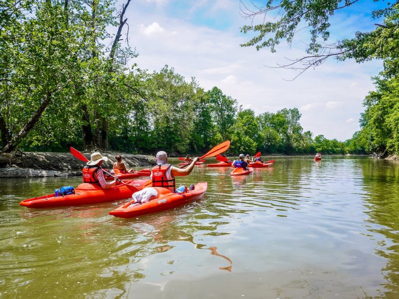 Wabash County is home to both the Eel and Wabash Rivers, and both are perfect for canoeing and kayaking.