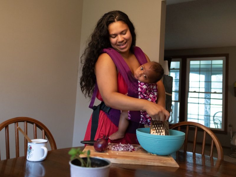 Doula/pregnancy services provider Asha Hernandez will prepare meals at her home for delivery or go to clients' homes to cook meals for post-partum mothers. She will also help with meal plans.