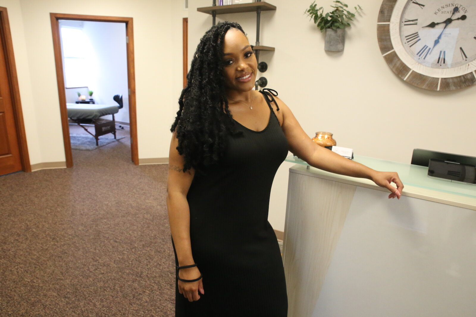 in June 2021, Shi'Dasha “Shi” James opened her first location for Shi Essentials Studio and Spa at 5115 North Bend Dr. in Fort Wayne.