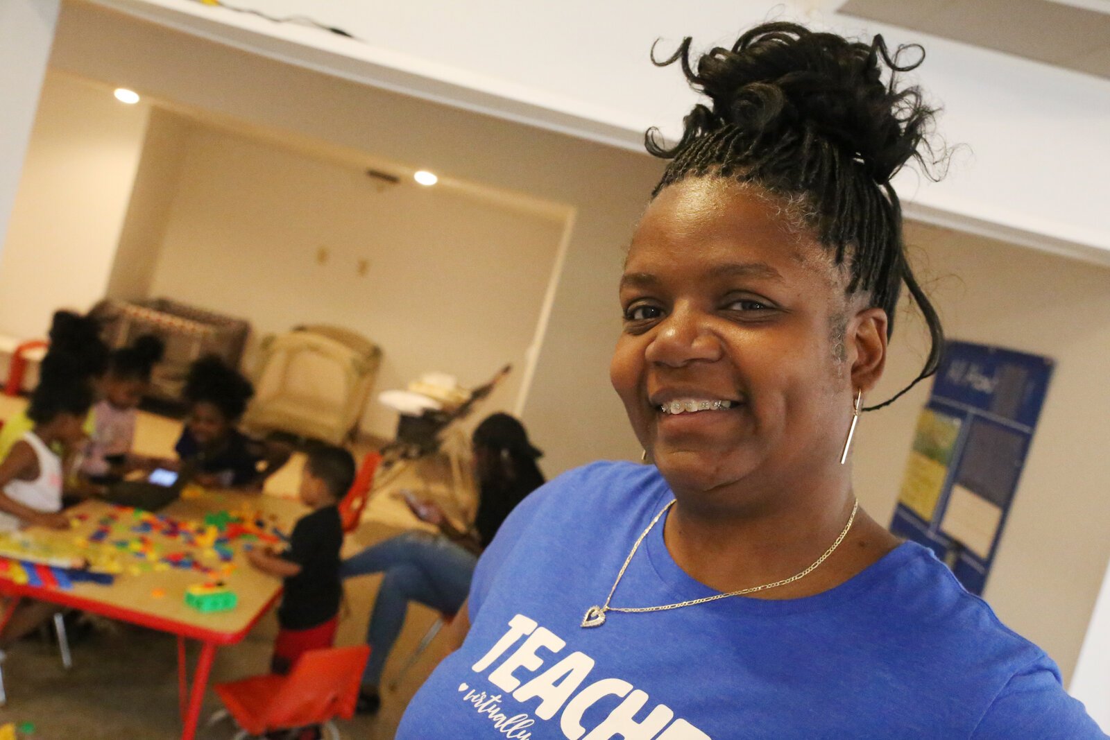 Cassandra Hill owns Cassie's Little Angels Daycare with three locations on the South side of Fort Wayne.