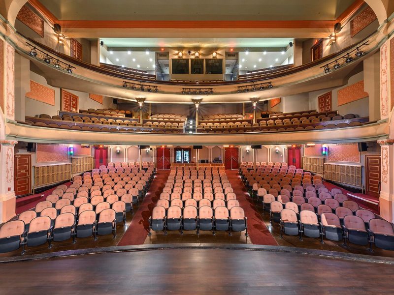 Inside the Eagles Theatre in Wabash.
