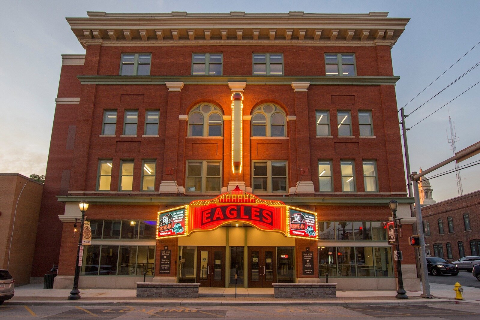 The historic Eagles Theatre in Wabash has been fully renovated.