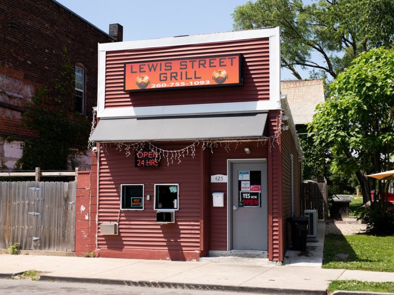 Lewis Street Grill is located at 425 E. Lewis St.