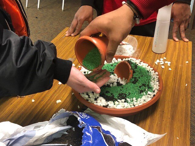 Project-based learning is engaging students at Crossroad Academy.