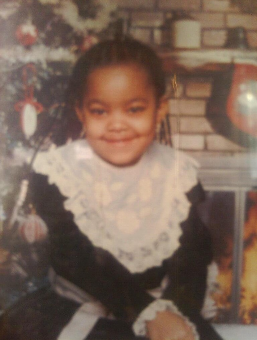 Kelly as a child in Fort Wayne.