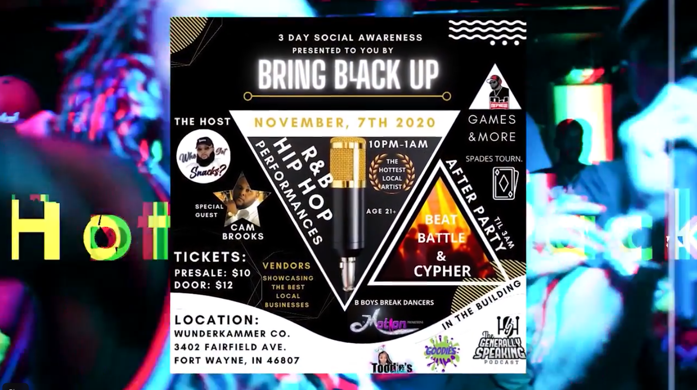 Bring Black Up hosted its first three-day event in November 2020.