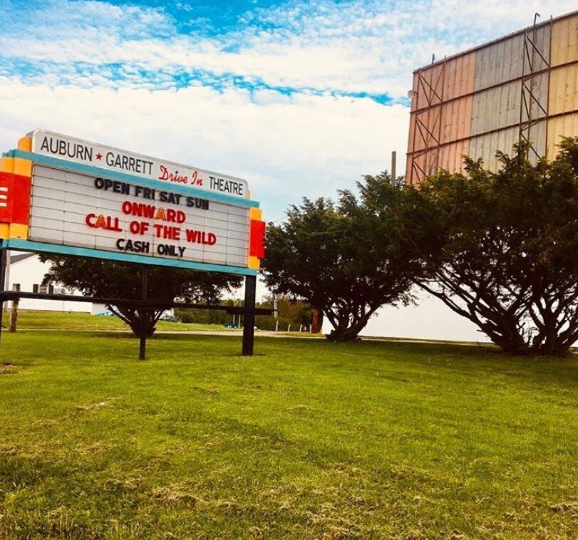 Auburn Garrett Drive-In Theatre 1014 Indiana 8, Garrett.