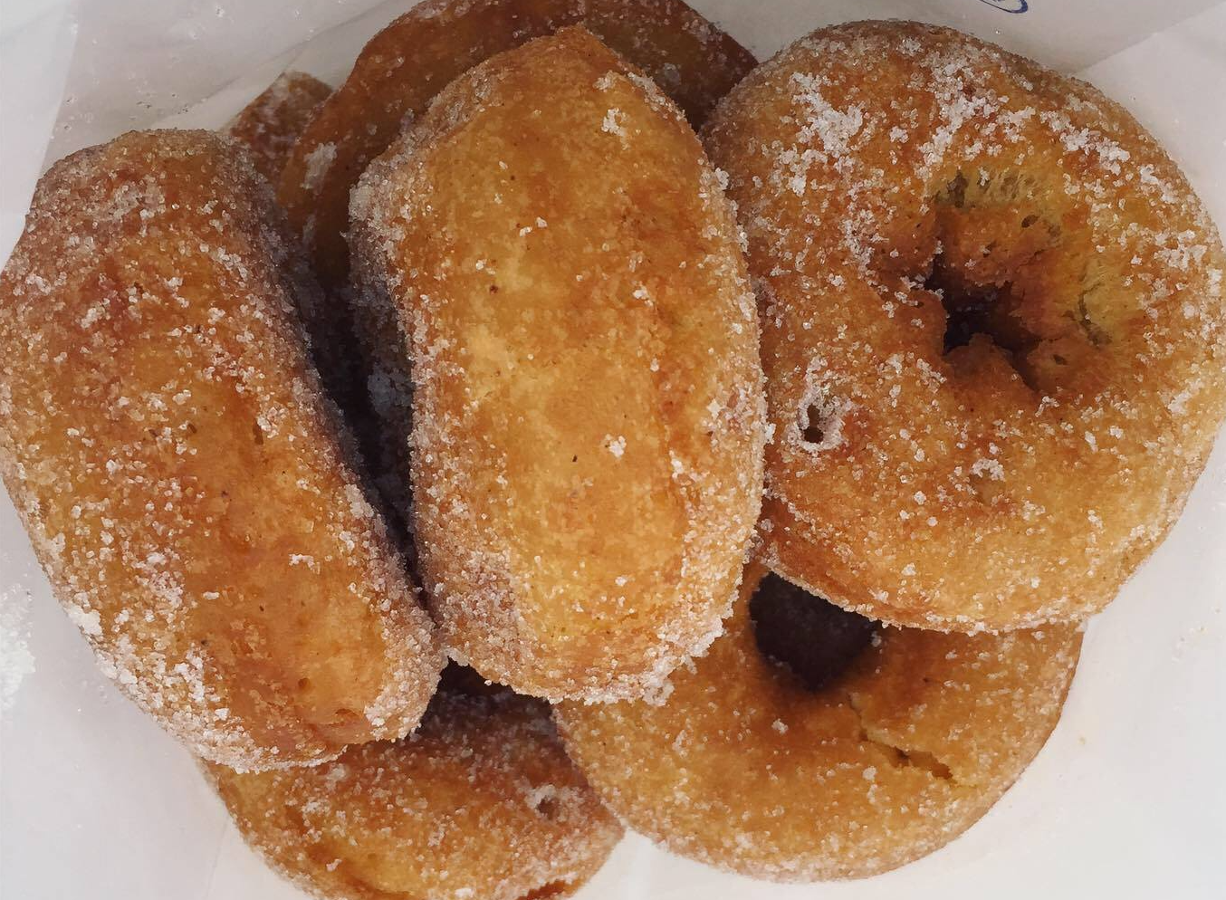 The famous Spencerville Eastern Star famous fair donuts.