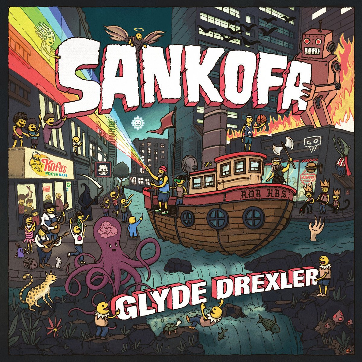 Sankofa's album Glyde Drexler was named one of the best Hip Hop albums of 2020 by Hip Hop Golden Age.