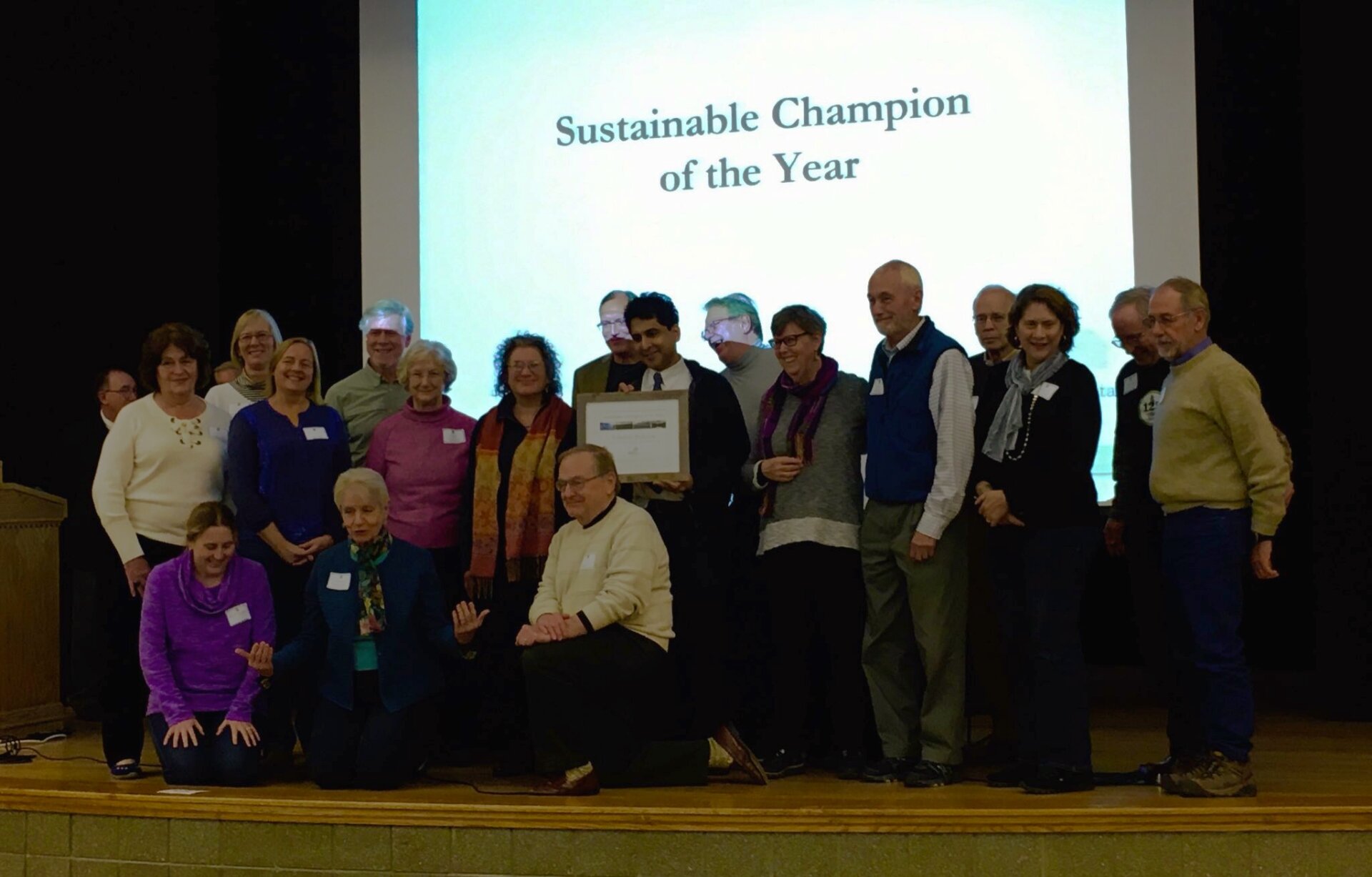 Solarize Indiana was awarded “Sustainability Champion of the Year” at the 2017 Greening the Statehouse.