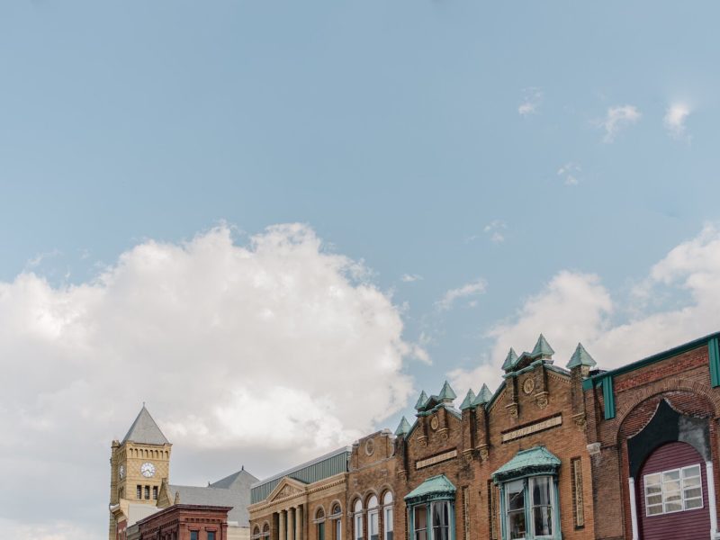 The charming historic buildings of downtown Bluffton.
